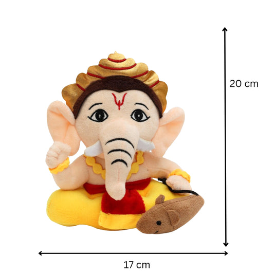 Mantra Chanting Baby Ganesha (Small-20 Cm)