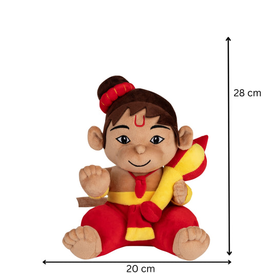 Mantra Chanting Baby Hanuman (Medium-28 cm)