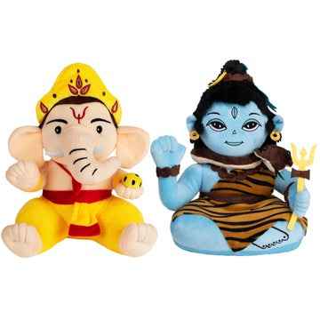 Mantra Chanting Baby Shiva and Baby Ganesha Combo