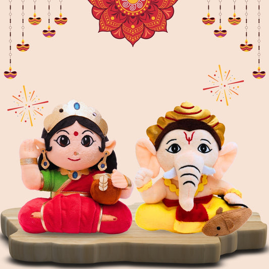 Mantra Chanting Baby Ganesha & Devi Lakshmi (Small Combo)