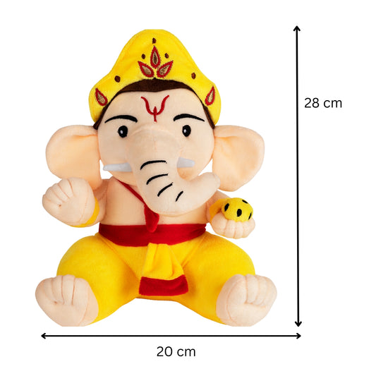 Mantra Chanting Baby Ganesha (Medium-28 cm)
