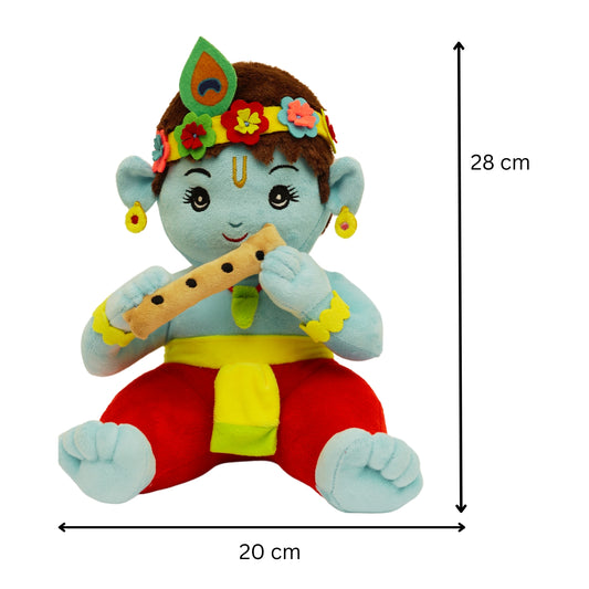 Mantra Chanting Baby Krishna (Medium -28 cm)