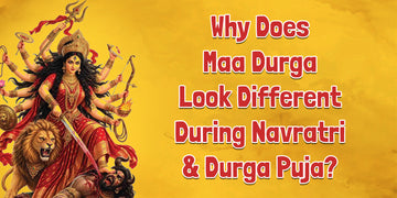 Why Does Maa Durga Look Different During Navratri and Durga Puja?