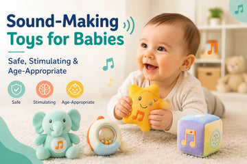Sound-Making Toys for Babies - Safe, Stimulating & Age-Appropriate