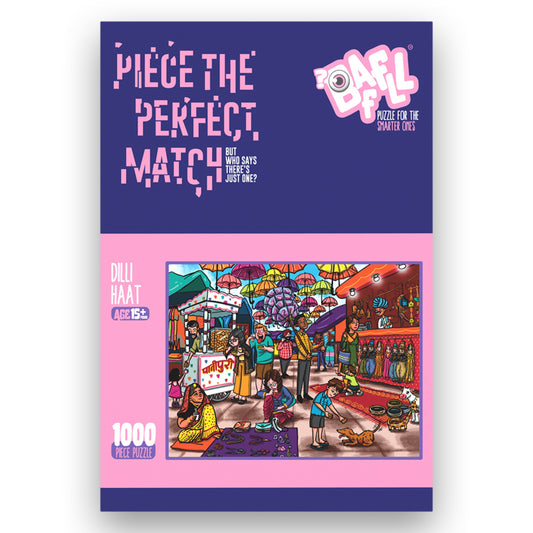 Jigsaw Puzzle 1000 pieces - Dilli Haat