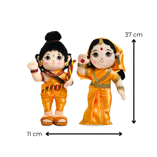 Lord Rama & Devi Sita Duo (Non Musical)