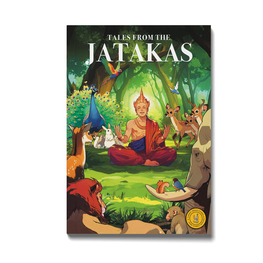 Tales from the Jatakas comic book – front cover