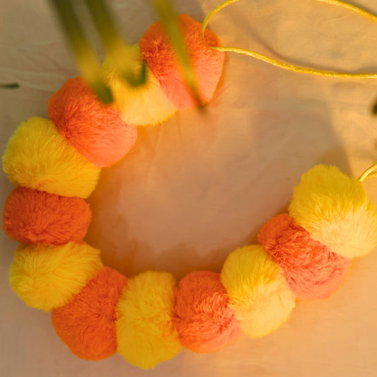 Marigold Plush Mala