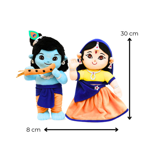 Lord Krishna & Radha Duo (Non-Musical)