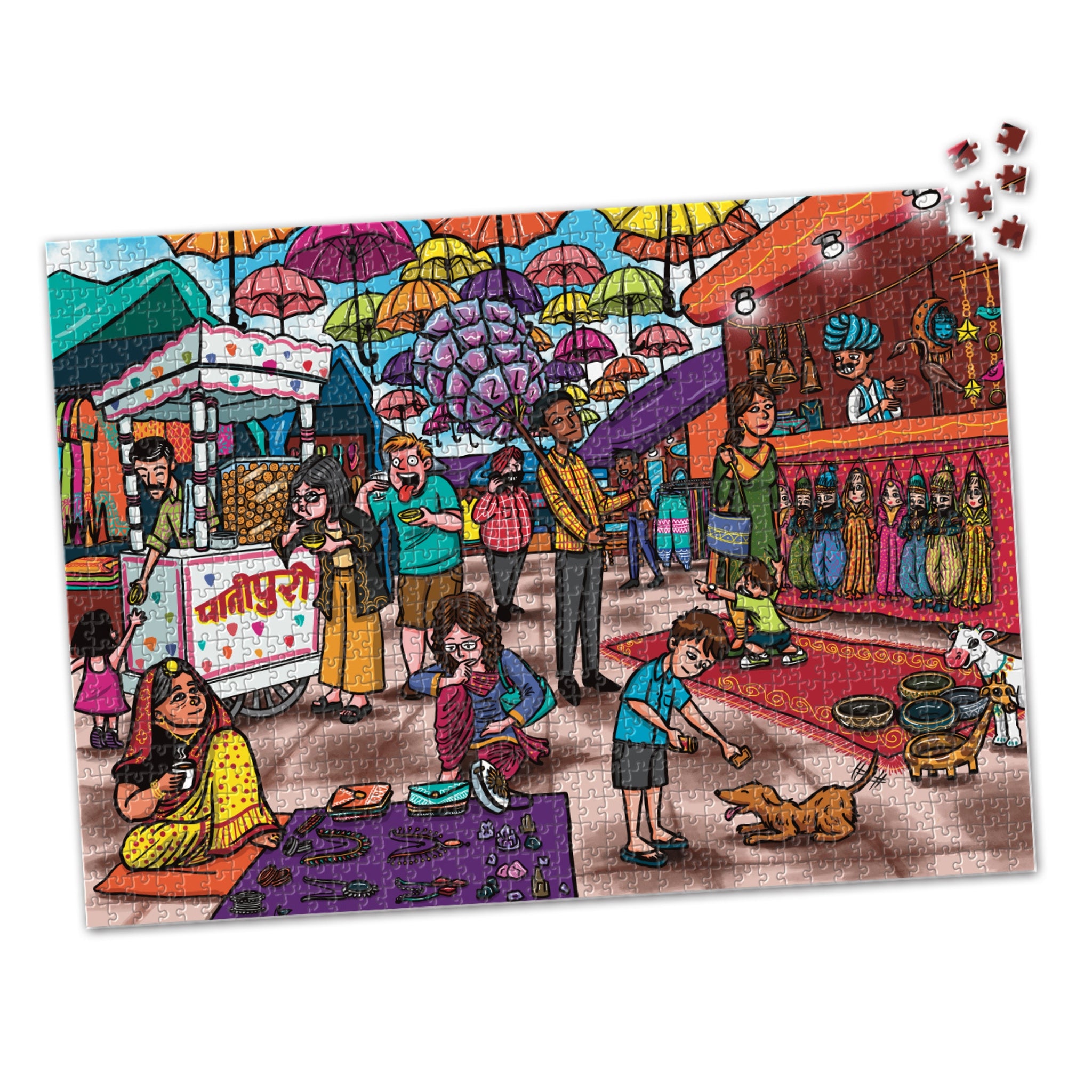 Jigsaw Puzzle 1000 pieces - Dilli Haat