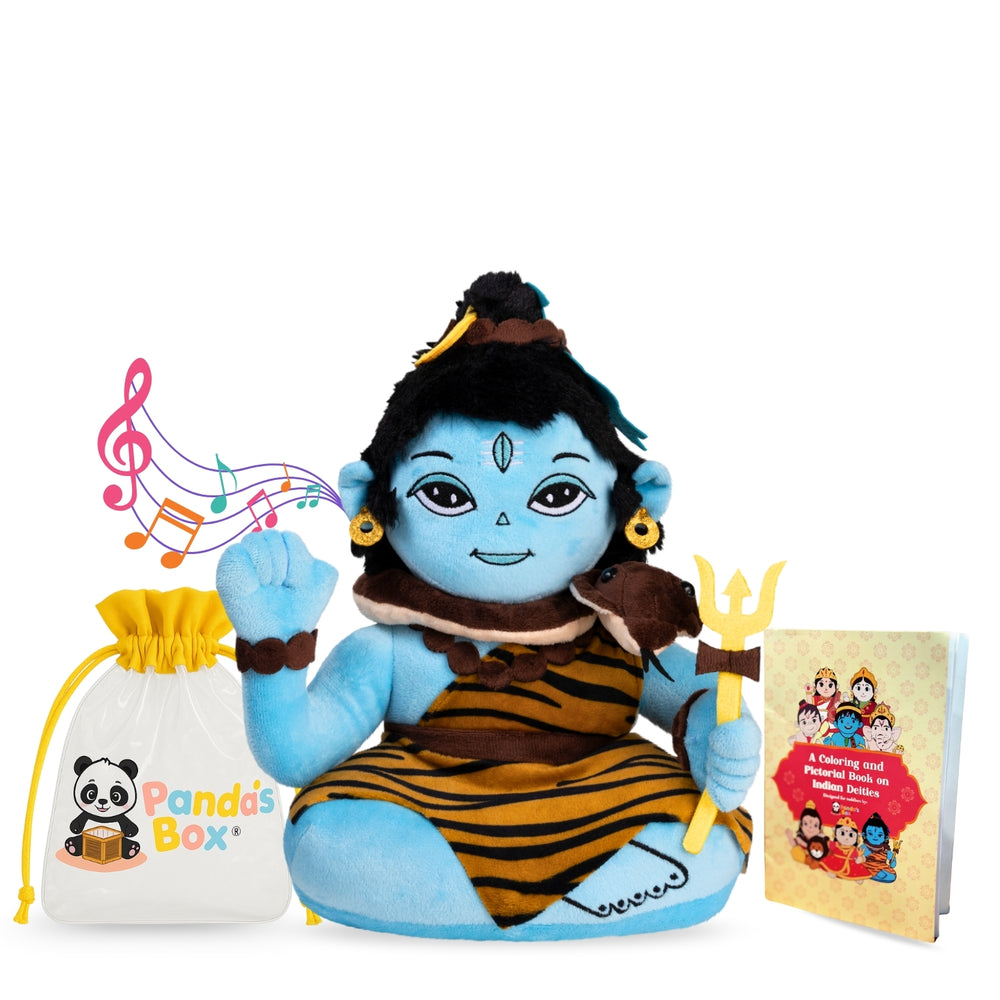Mantra Chanting Baby Shiva (Medium - 28 cm)