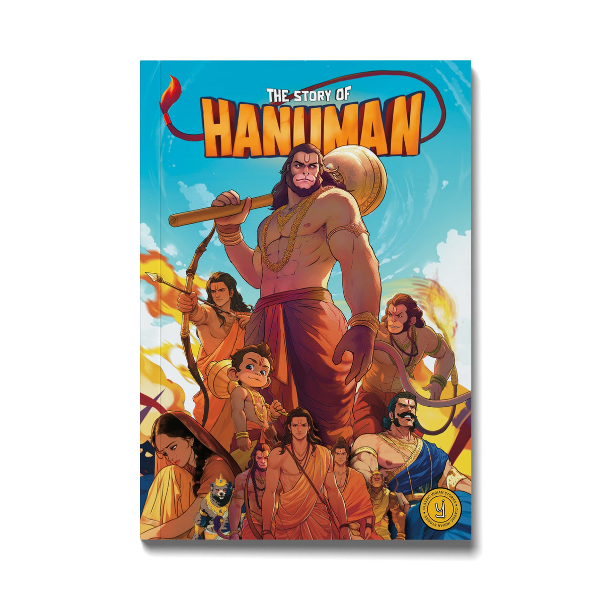 The Story of Hanuman comic book – front cover