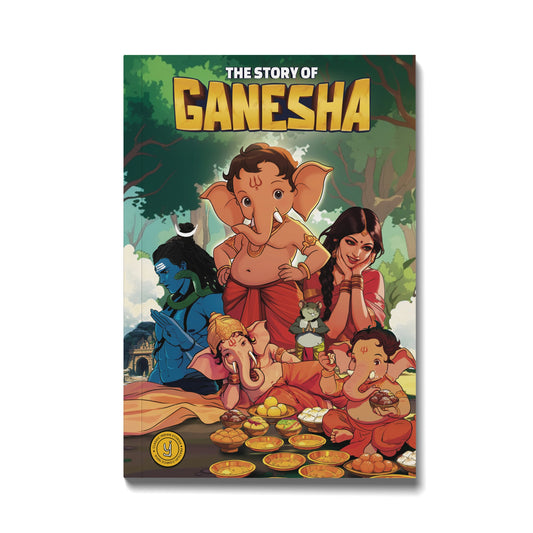 The Story of Ganesha comic book – front cover