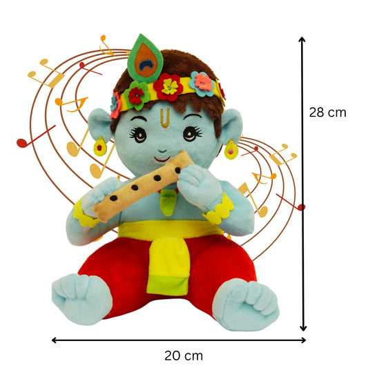 Mantra Chanting Baby Krishna (Medium - 28 cms)