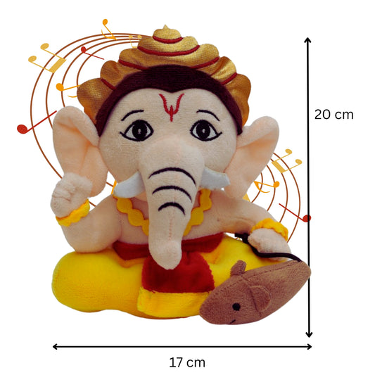 Mantra Chanting Baby Ganesha (Small - 20 cms)