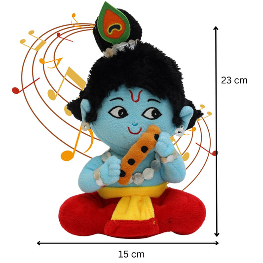 Mantra Chanting Baby Krishna (Small - 23 cms)