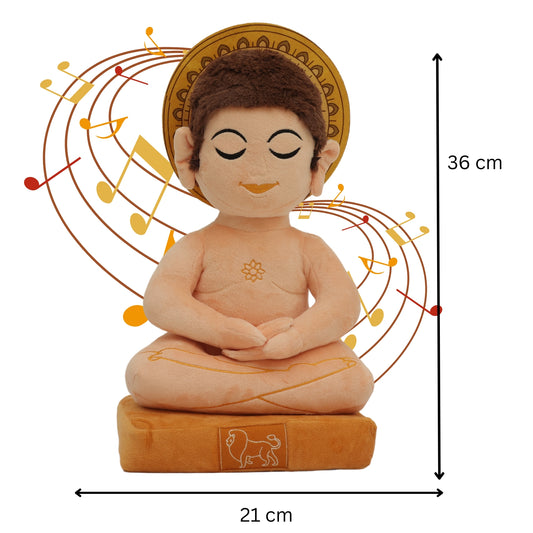 Mantra Chanting Jain Swami Plush (Medium - 36 cms)