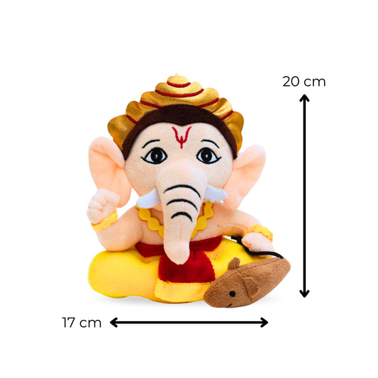 Mantra Chanting Baby Ganesha (Small-20 Cm)