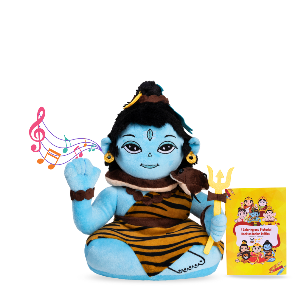 Mantra Chanting Baby Shiva (Medium - 28 cm)