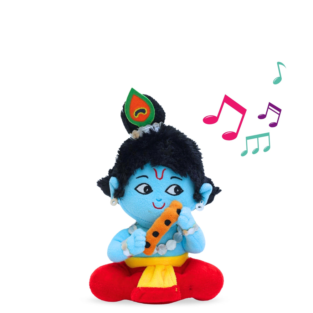 Mantra Chanting Baby Krishna (Small-23 CM)