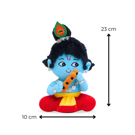 Mantra Chanting Baby Krishna (Small-23 CM)
