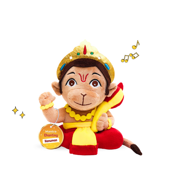 Mantra Chanting Baby Hanuman (Small - 22 cm)