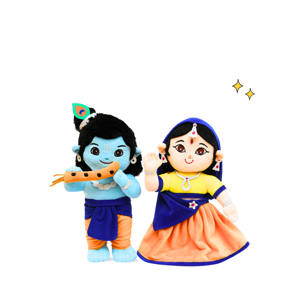 Lord Krishna & Radha Duo (Non-Musical)