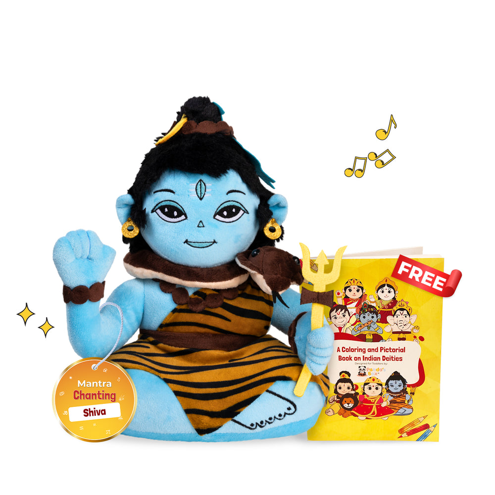 Mantra Chanting Baby Shiva (Medium - 28 cm)