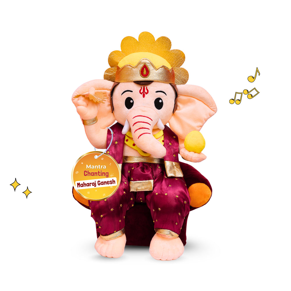Mantra Chanting Maharaj Ganesh ( 46 cms)