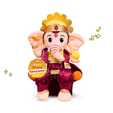 Mantra Chanting Maharaj Ganesh ( 46 cms)