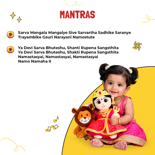 Mantra Chanting Devi Durga( Medium - 28 cm)