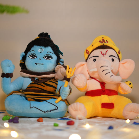 Baby Shiva & Baby Ganesha Combo