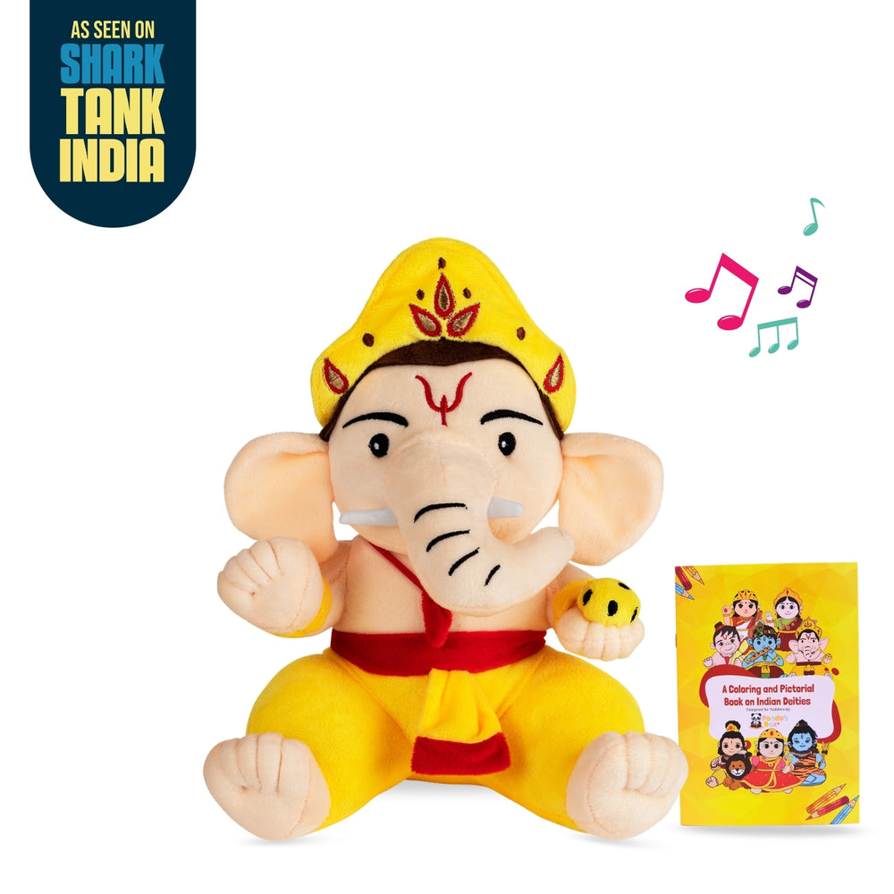 Mantra Chanting Baby Ganesha (Medium-28 cm)