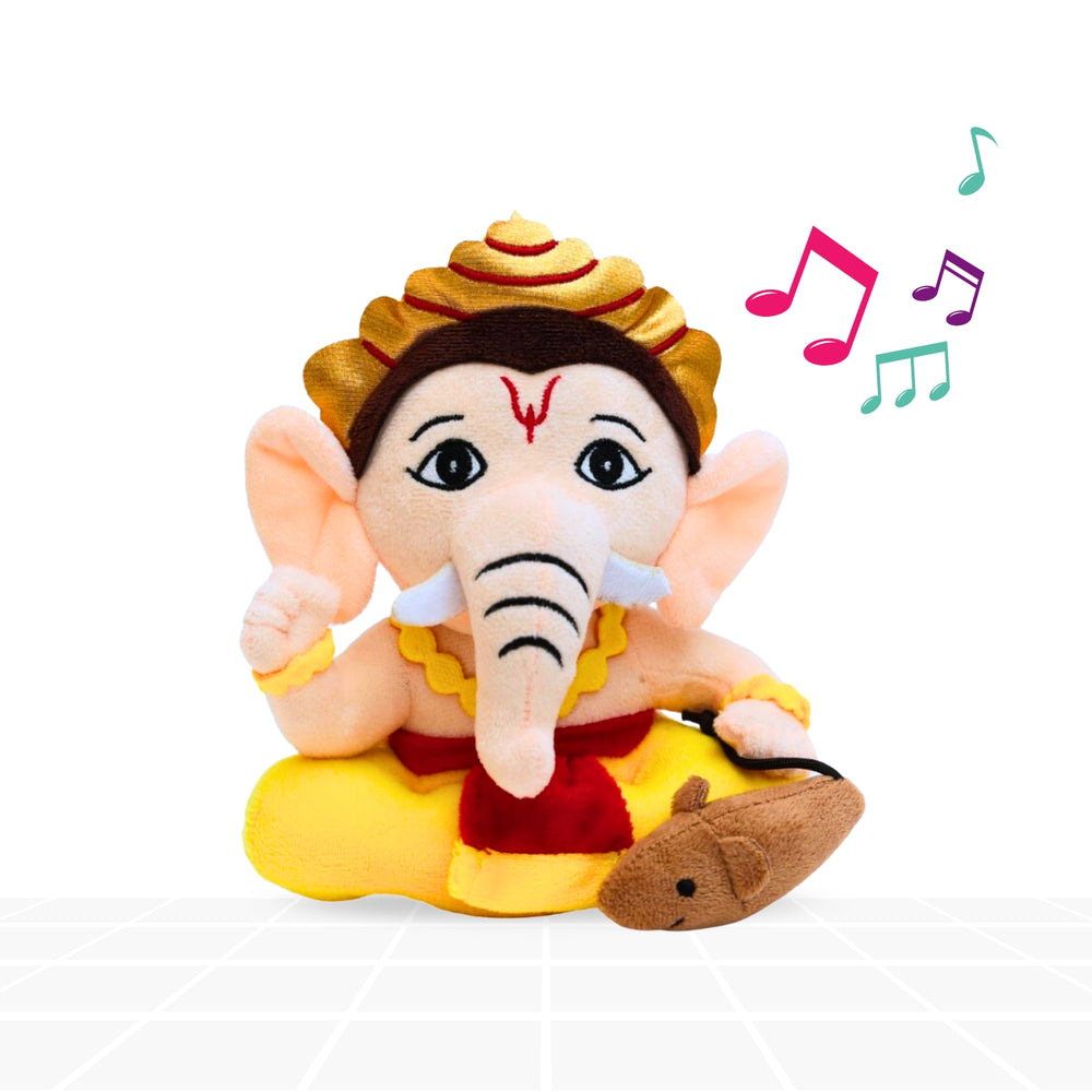 Mantra Chanting Baby Ganesha (Small-20 Cm)
