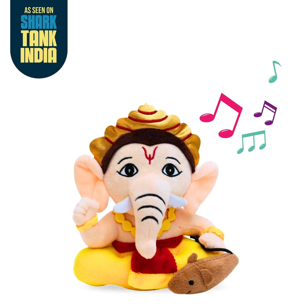 Mantra Chanting Baby Ganesha (Small-22 cm)