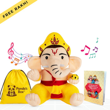 Mantra Chanting Baby Ganesha (Medium-28 cm)