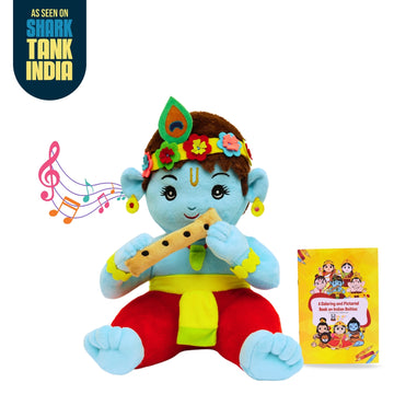 Mantra Chanting Baby Krishna (Medium -28 cm)