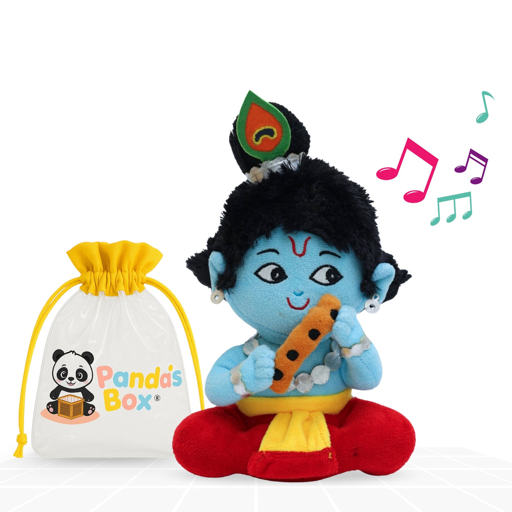 Mantra Chanting Baby Krishna (Small-23 CM)