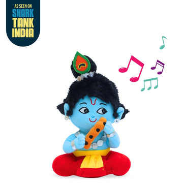 Mantra Chanting Baby Krishna (Small-22 cm)