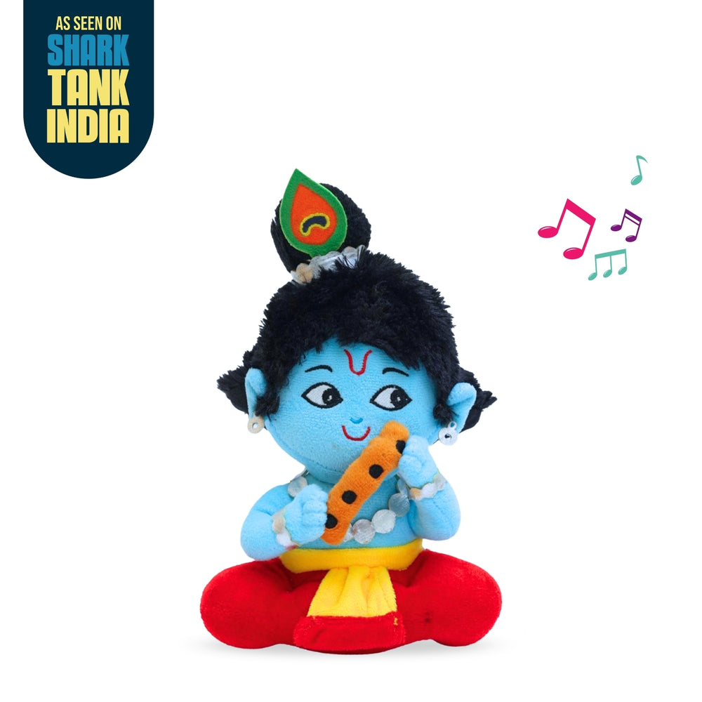 Mantra Chanting Baby Krishna (Small-22 cm)