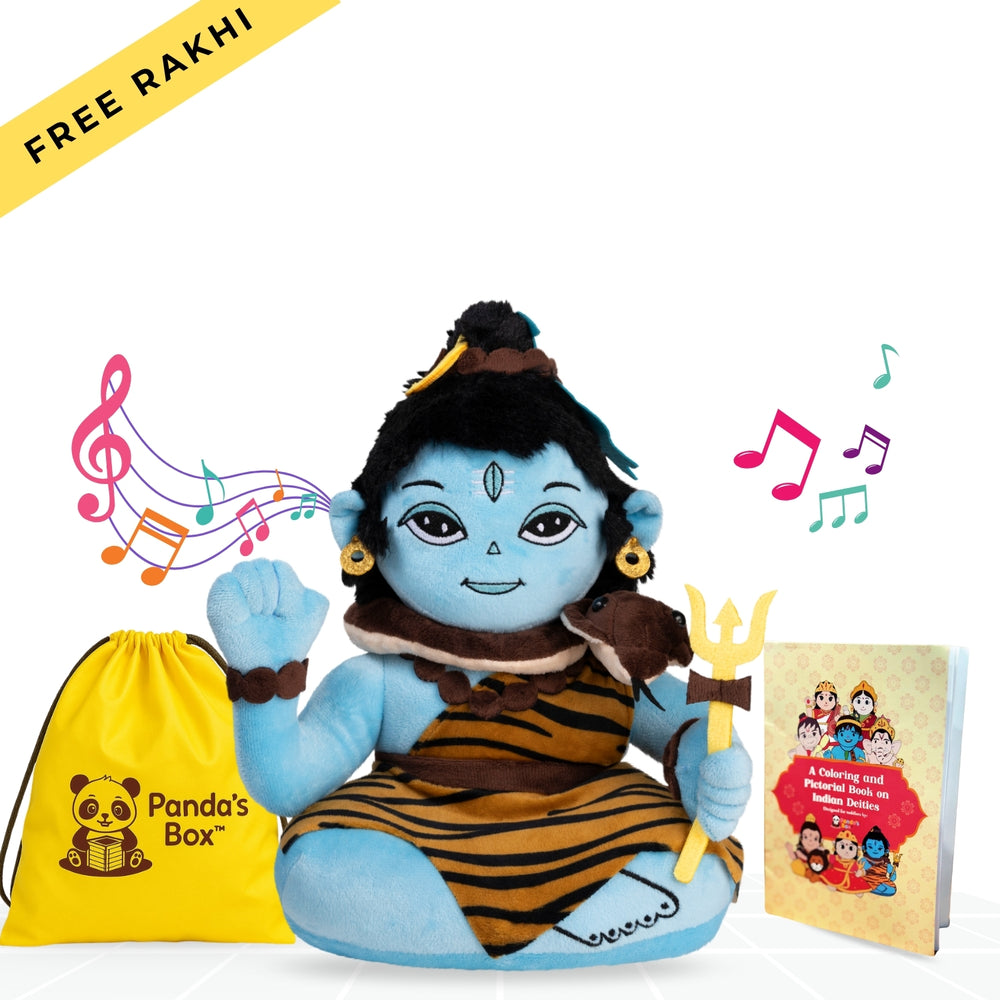 Mantra Chanting Baby Shiva (Medium - 28 cm)