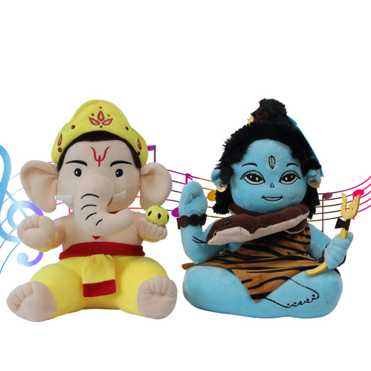 Mantra Chanting Baby Shiva and Baby Ganesha Combo