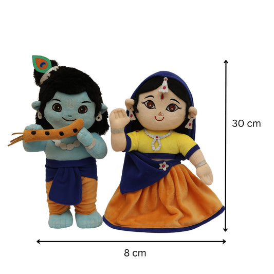 Buy Lord Krishna & Radha Duo Toys – Perfect Gift Idea