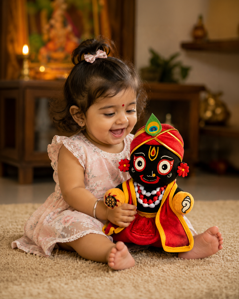Customer with Mantra Chanting Lord Jagannath