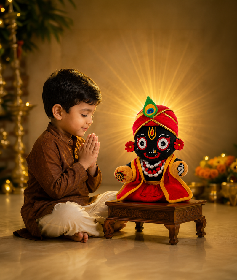 Customer with Mantra Chanting Lord Jagannath