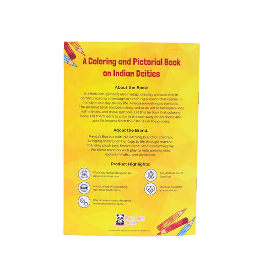 Coloring and Pictorial book of Gods