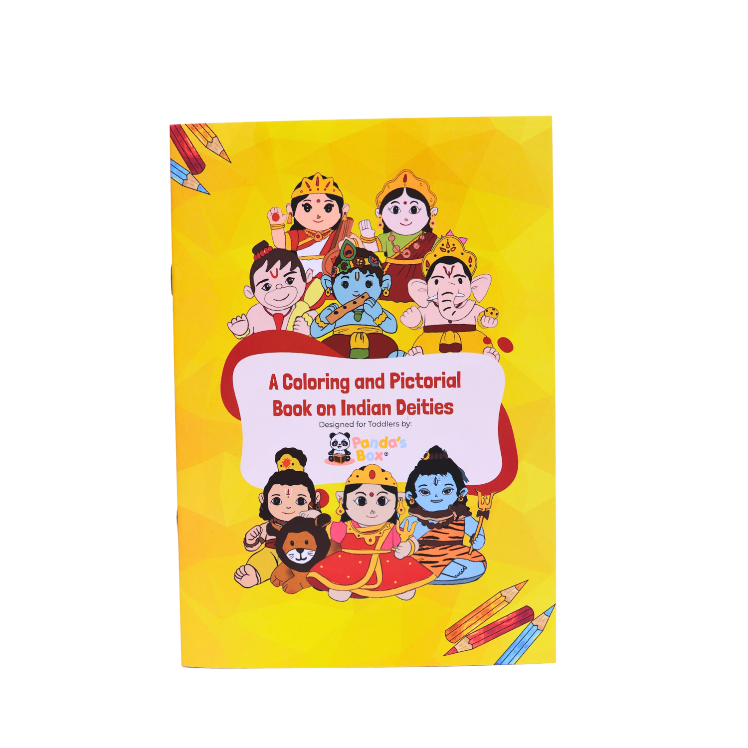 A Pictorial and Coloring Book on Indian Deities
