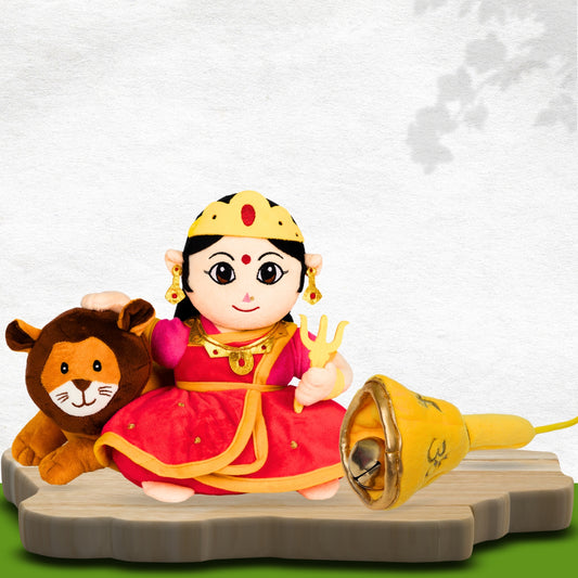 Mantra Chanting Devi Durga & Pooja Aarti Bell Combo