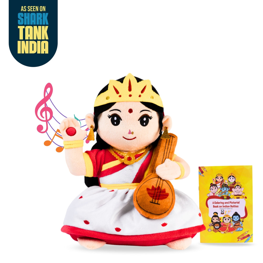 Mantra Chanting Devi Saraswati (Medium - 30 cm)