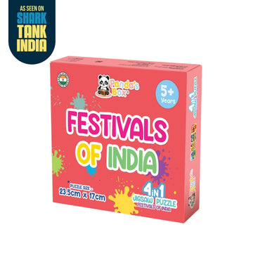 Jigsaw Puzzle 4 in 1 - Festivals of India